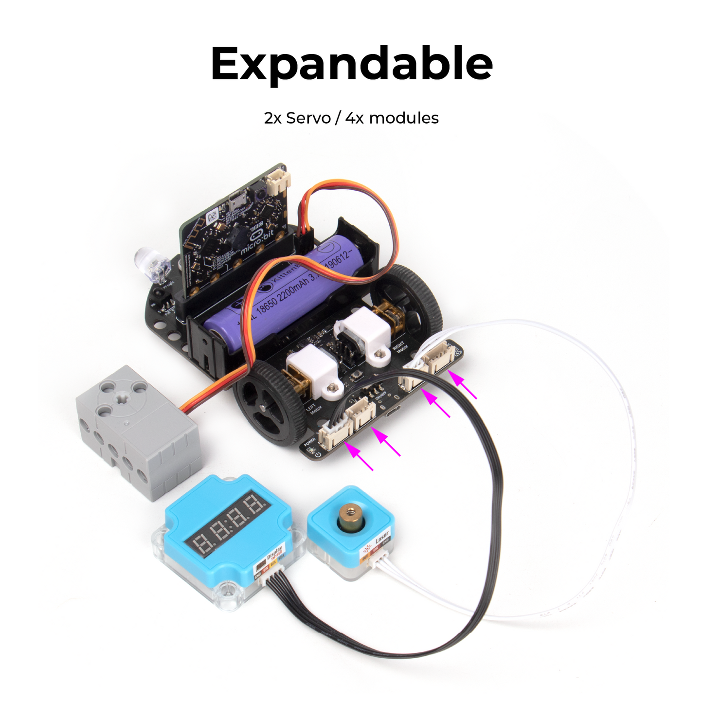 KittenBot TabbyBot Programming Robotics Kit For micro:bit