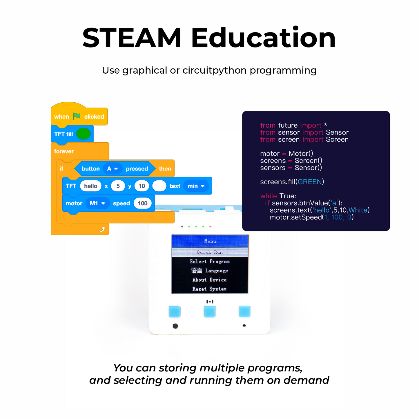 KittenBot FutureBoard Lite, ESP32 S3 AIOT Educational Controller