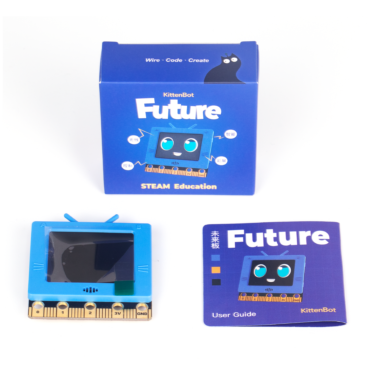 KittenBot Futureboard beautiful packaging