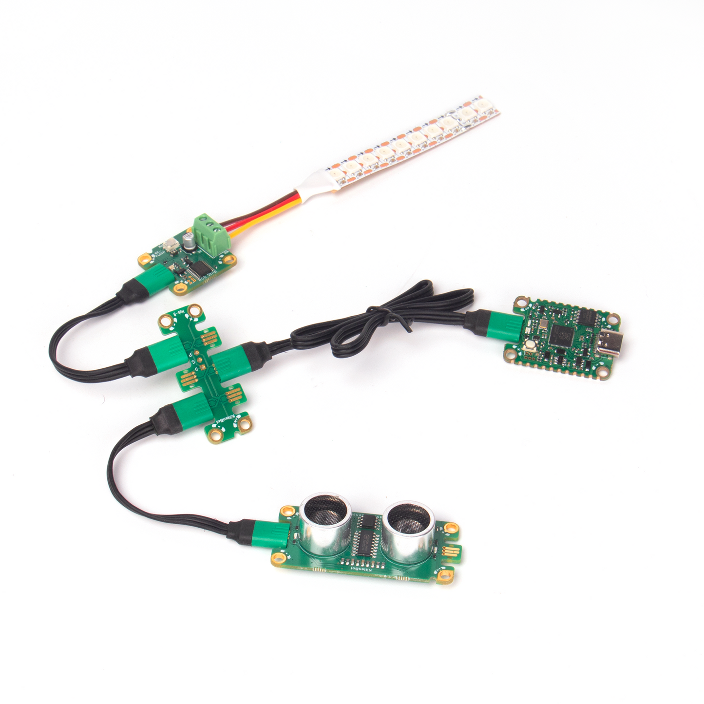 KittenBot NanoScirpt RP2040 Jacdac DeviceScript Enhanced Development Board