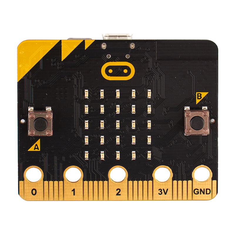 BBC NEW micro:bit V2 - with speaker, microphone, accelerometer, 2.4GHz radio/ BLE 5.0, Microprocessor