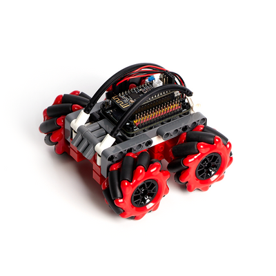 Mini-size OmniBot The Ultimate Nanobit-Driven Multi-Functional Robot Kit for Makecode