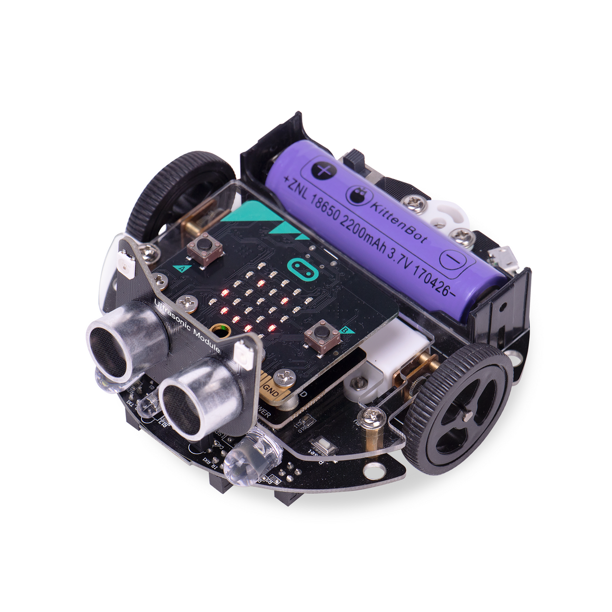KittenBot Mini Line Follower (LFR) Programmable Robot Kit for micro:bi