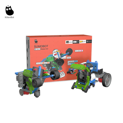 KittenBot SumoBot Kit 12-in-1 For Micro:bit Robotics Programming Kits MakeCode/MicroCode
