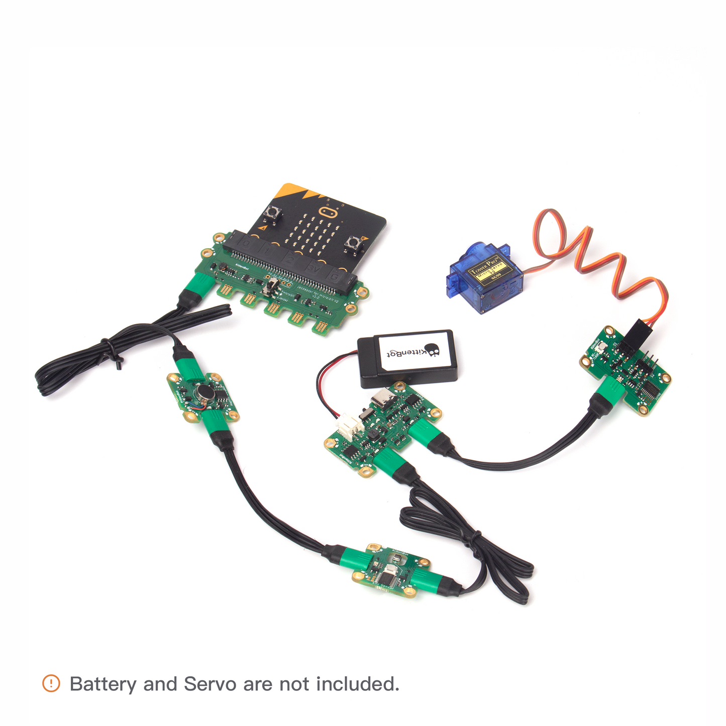 KittenBot DuckyBot A Jacdac DIY Robitics Kit for micro:bit V2