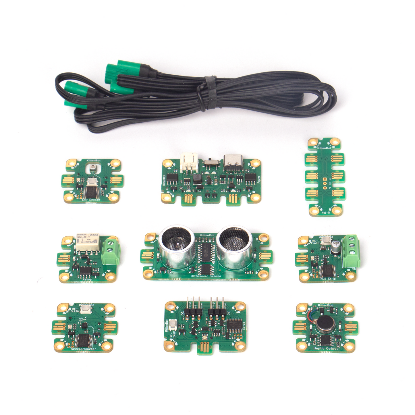Jacdac Electronic Kit B for Developer (Including Jacdac cables)