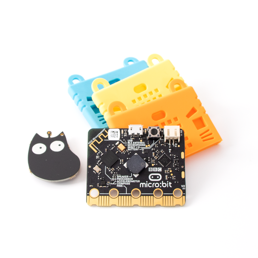 BBC NEW micro:bit V2 - with speaker, microphone, accelerometer, 2.4GHz radio/ BLE 5.0, Microprocessor