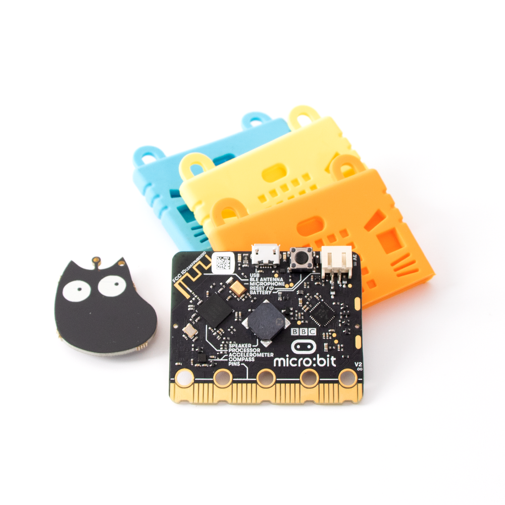 BBC NEW micro:bit V2 - with speaker, microphone, accelerometer, 2.4GHz ...