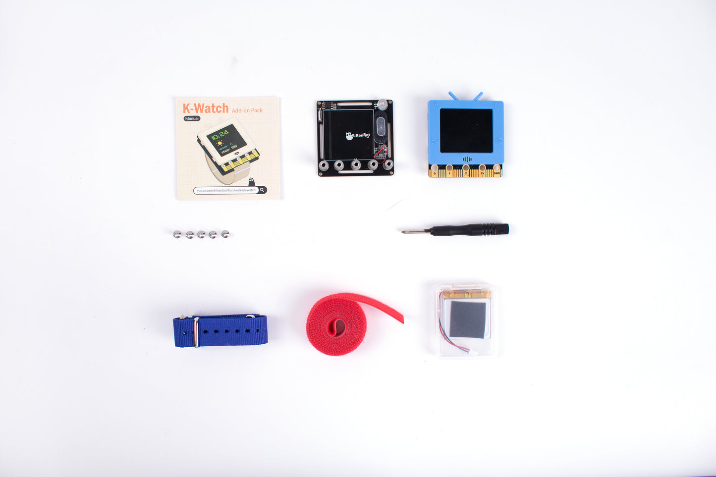 KittenBot K-Watch Add-on Education Kit for ESP32 Futureboard