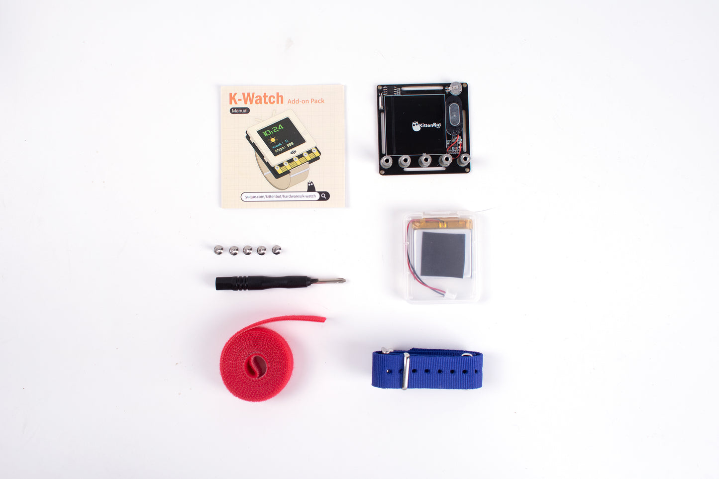 KittenBot K-Watch Add-on Education Kit for ESP32 Futureboard