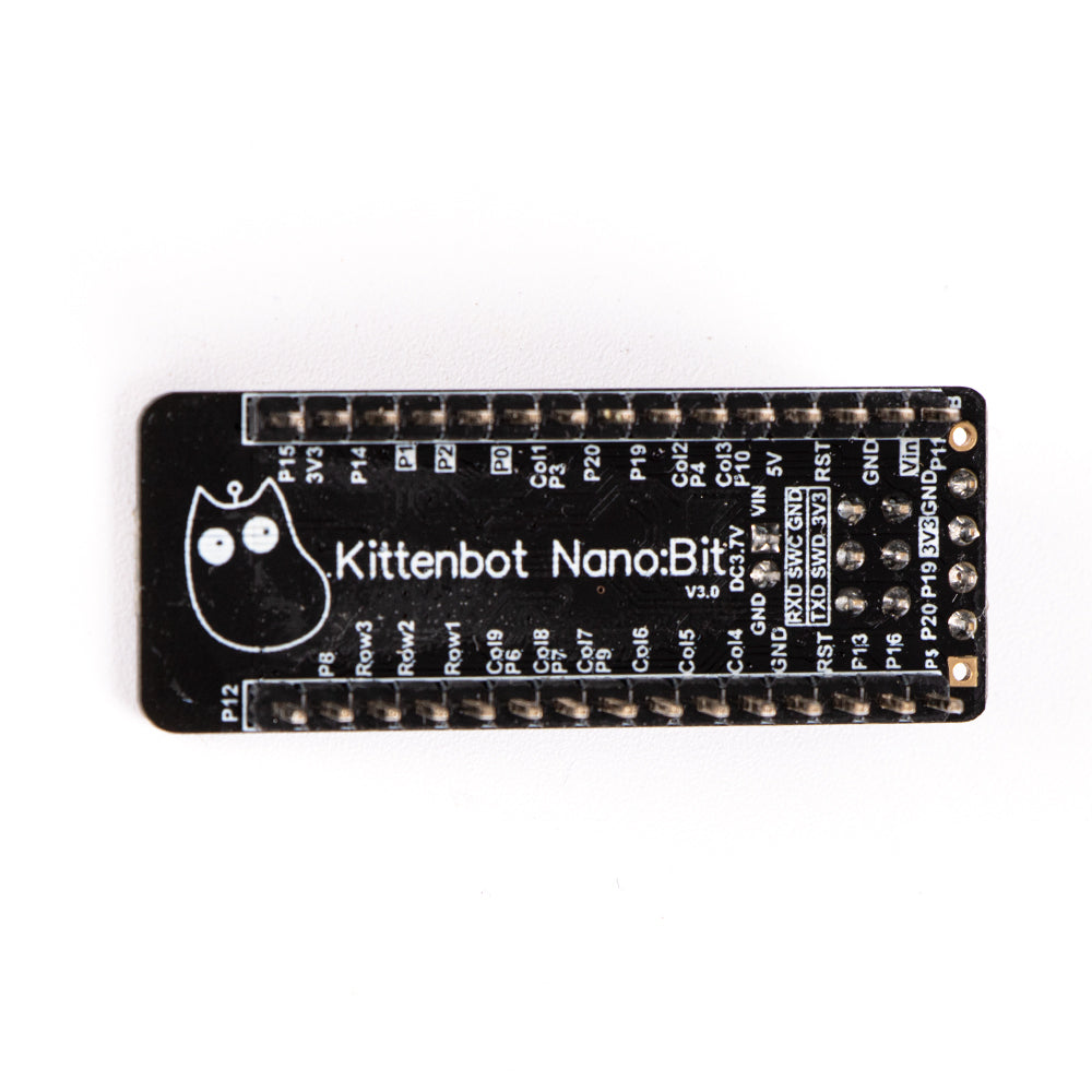 Kittenbot Python KittenBot Nanobit codable mainboard for MakeCode, microPython and Ardu