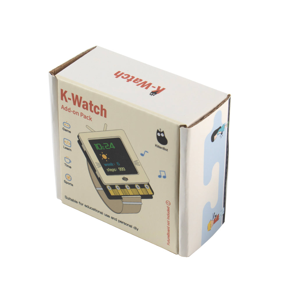 KittenBot K-Watch Add-on Education Kit for ESP32 Futureboard
